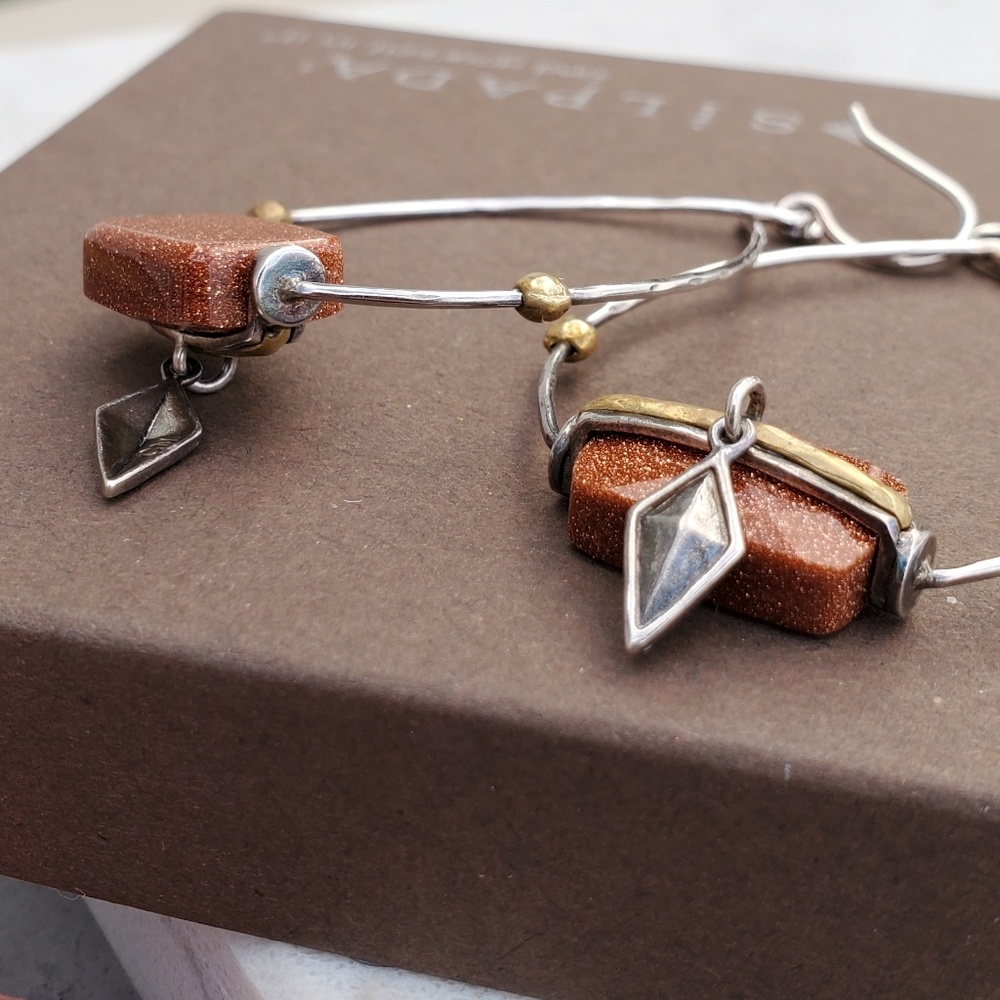 Silpada Warm Hues Earrings - Picture 3 of 8